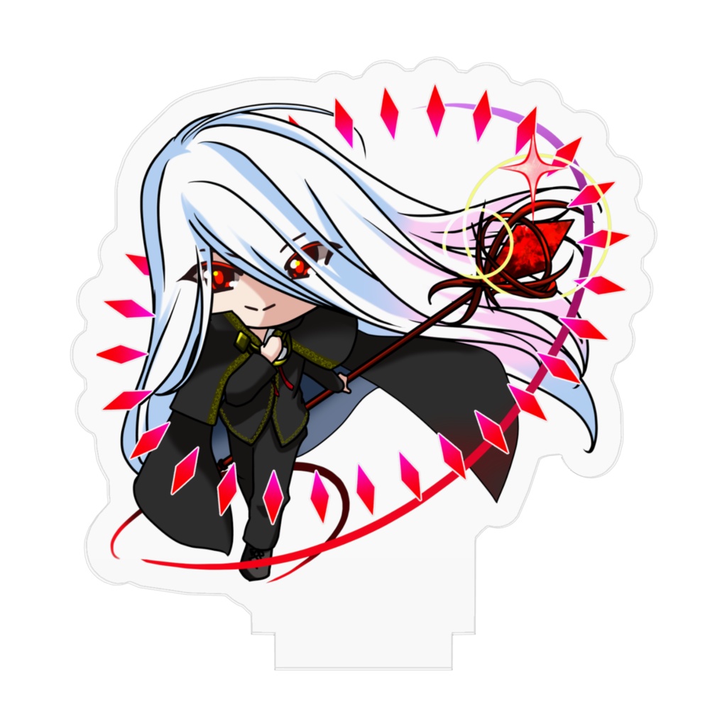 吸血鬼ゼルVer3「俺に任せろ」アクリルフィギュア