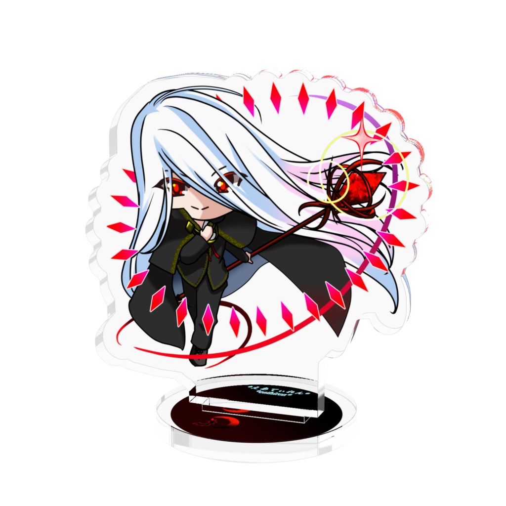 吸血鬼ゼルVer3「俺に任せろ」アクリルフィギュア