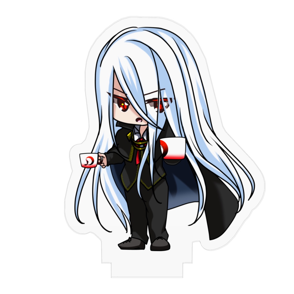 吸血鬼ゼルVer4マグカップ編「少し休め」アクリルフィギュア