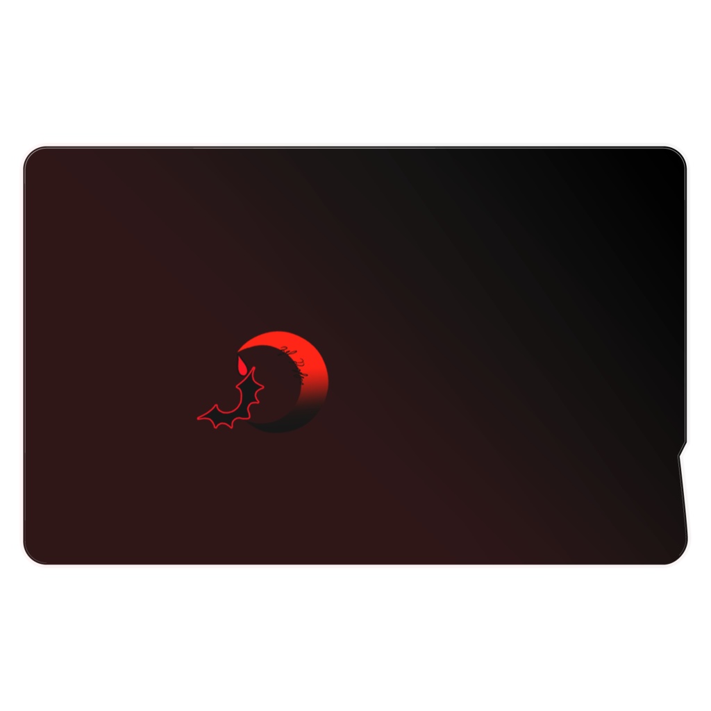 吸血鬼ゼルモチーフICカードステッカー