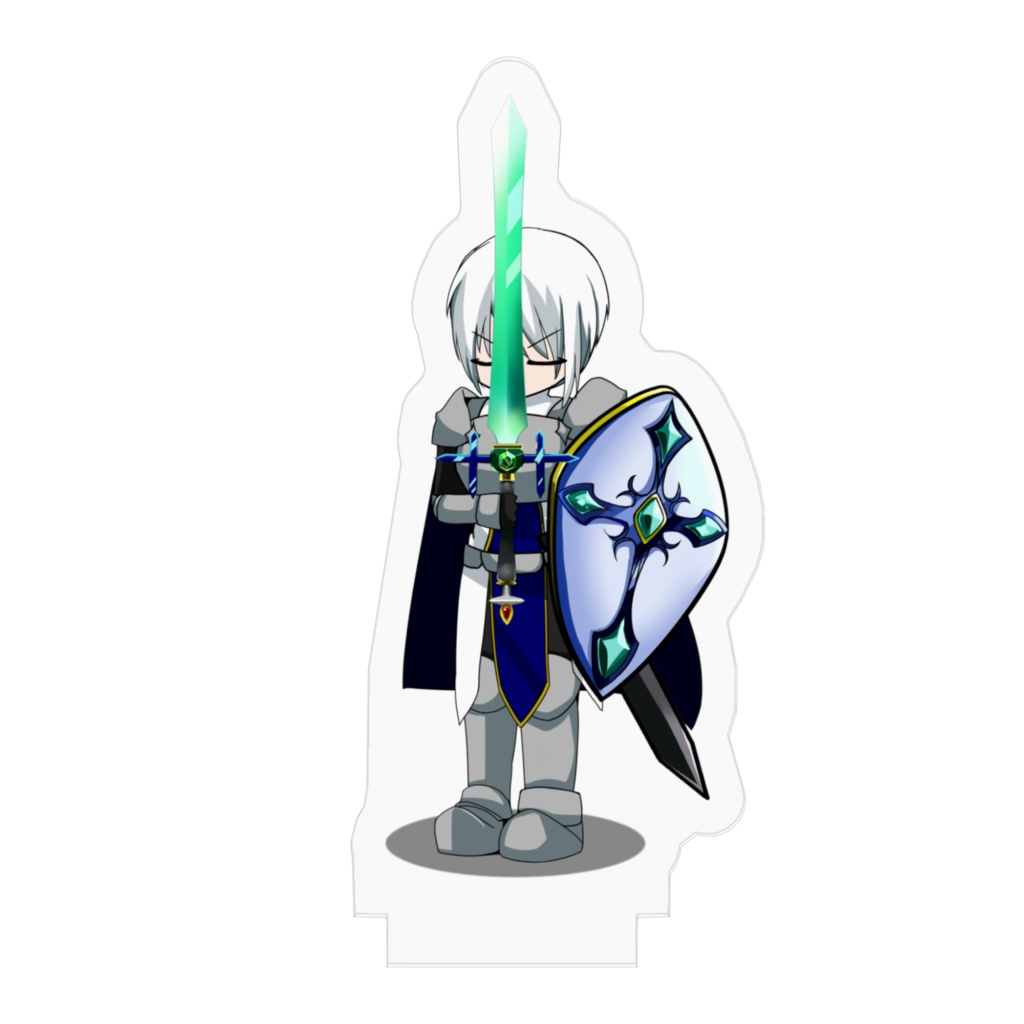 聖騎士エグル 戦闘/アクリルフィギュア