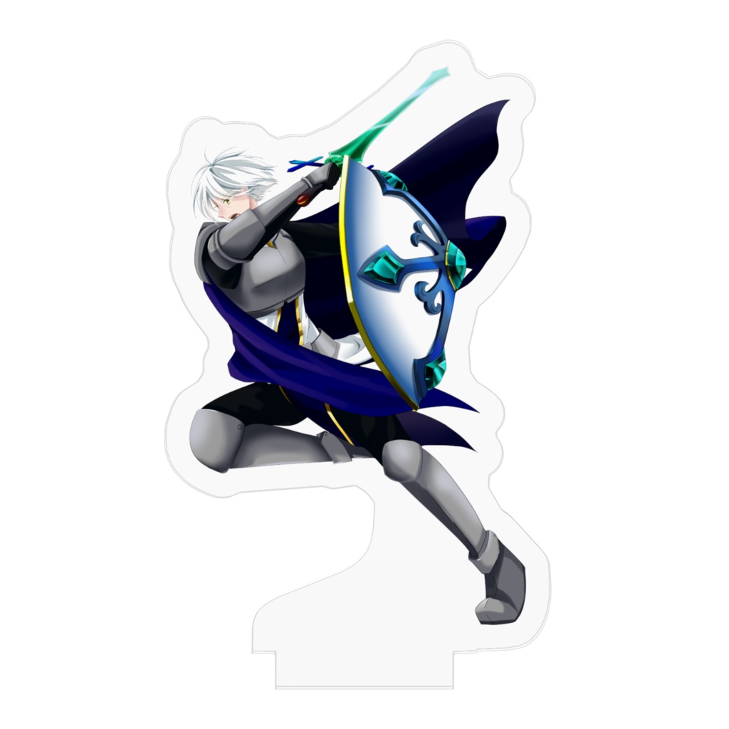 聖騎士エグル 戦闘立ち絵/アクリルフィギュア