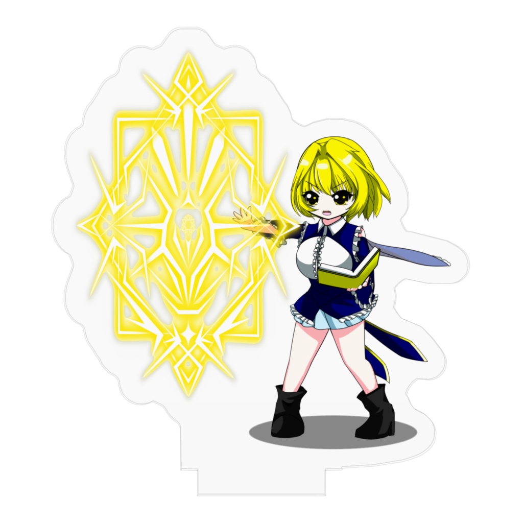 魔道士ミレナ・ノイギーア 戦闘/アクリルフィギュア
