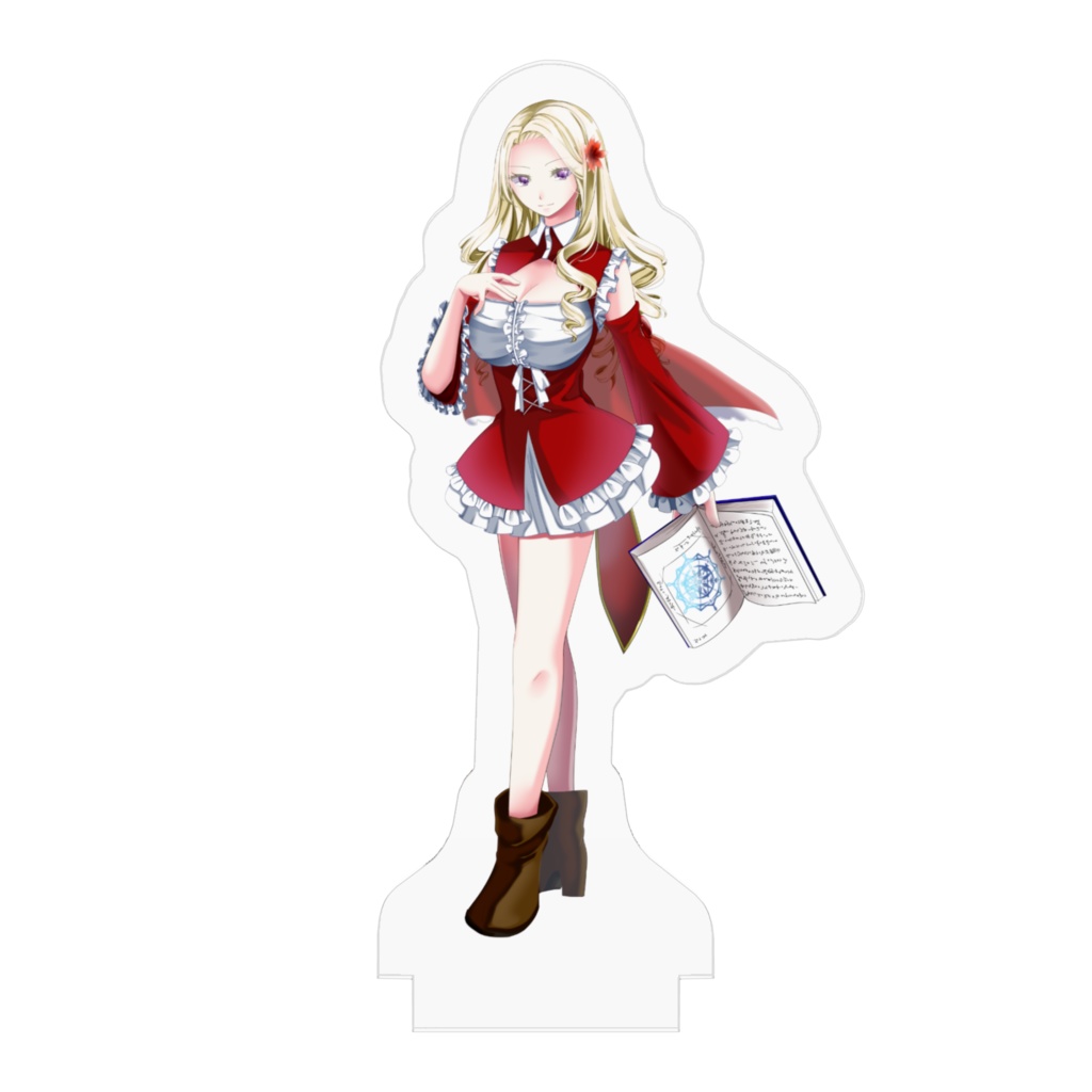 魔道士フェリエ・ミットライト 戦闘立ち絵/アクリルフィギュア