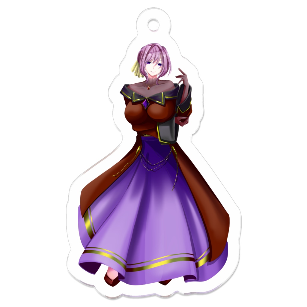 闇魔道士レトラナ・デジール　立ち絵