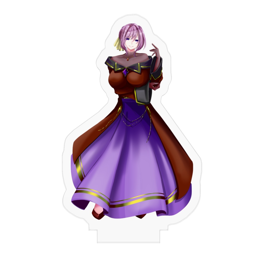 闇魔道士レトラナ・デジール 立ち絵/アクリルフィギュア