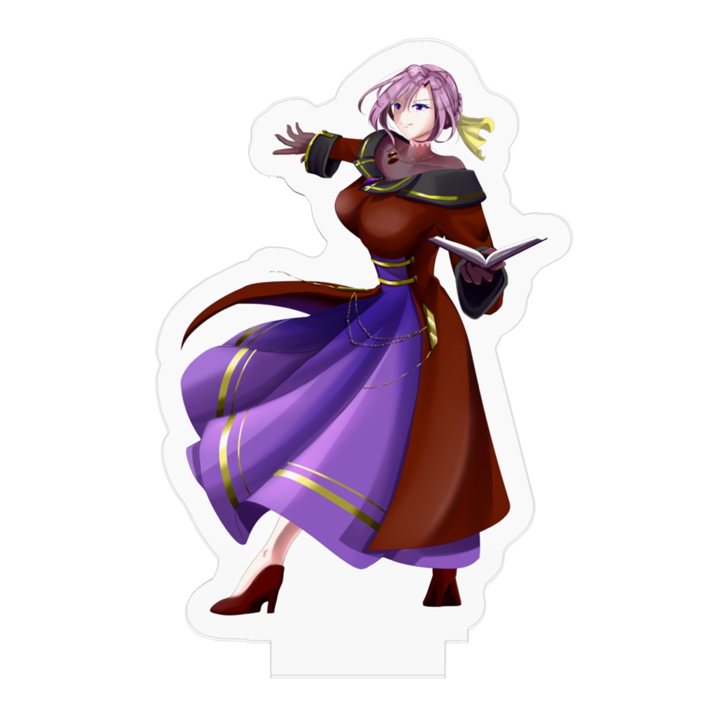 闇魔道士レトラナ・デジール 戦闘立ち絵/アクリルフィギュア