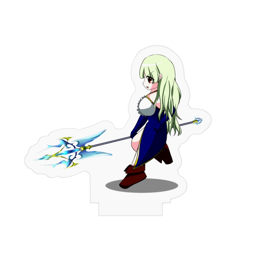 槍士セニア・ジェンティーレ 戦闘2/アクリルフィギュア