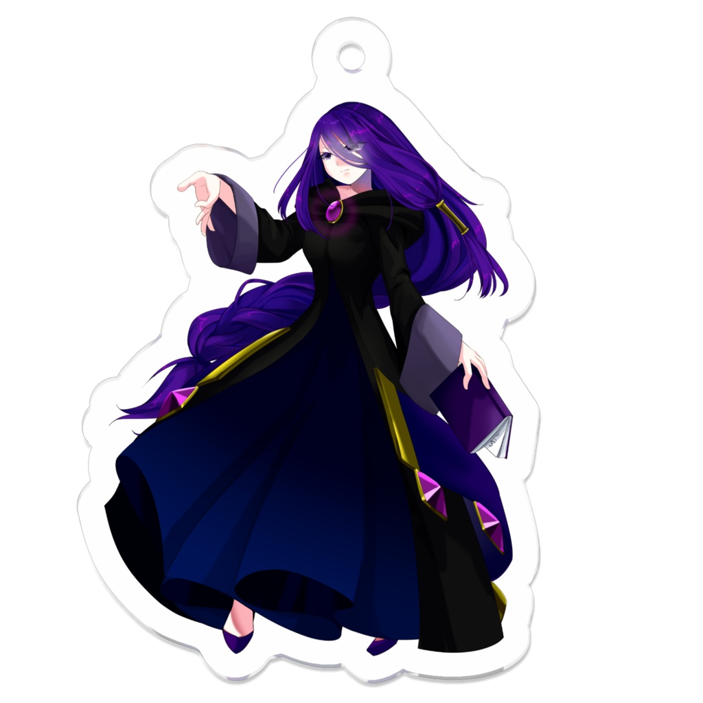 闇魔道士セフィネ　戦闘立ち絵