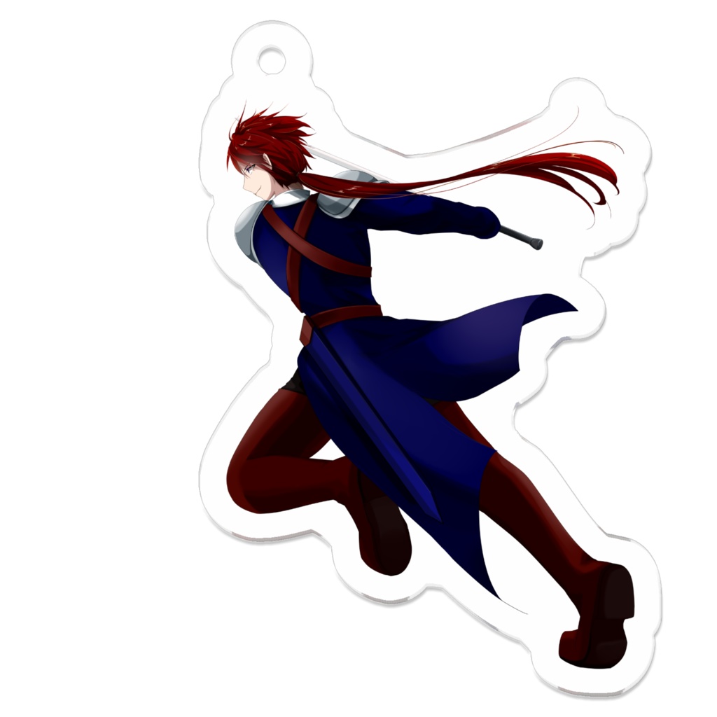 剣士ロア・ツァールト　戦闘立ち絵