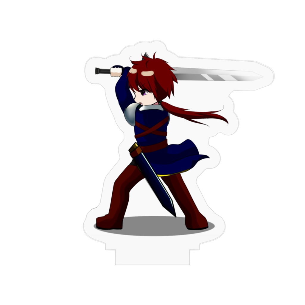 剣士ロア・ツァールト 戦闘/アクリルフィギュア