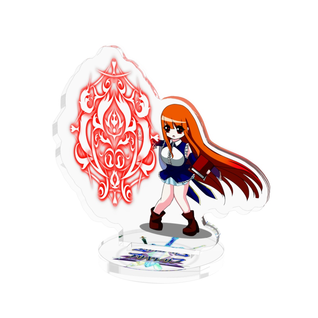 魔道士メナサ・ファーシル　戦闘/アクリルフィギュア