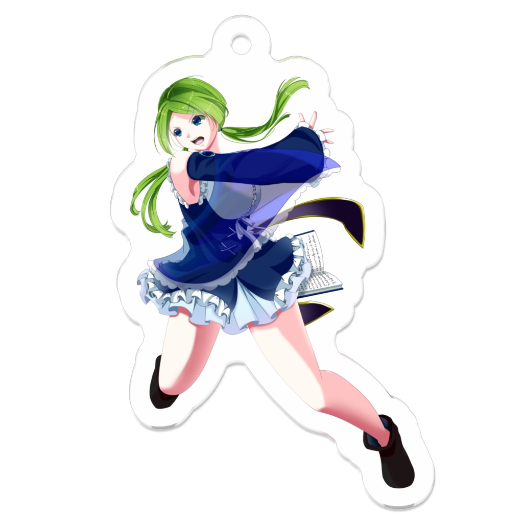 魔道士リーン　戦闘立ち絵