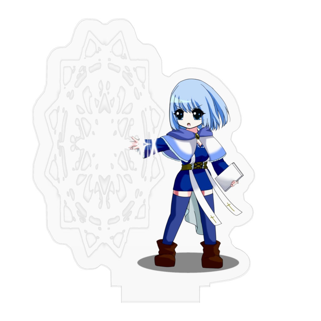 聖職者リユル 戦闘/アクリルフィギュア