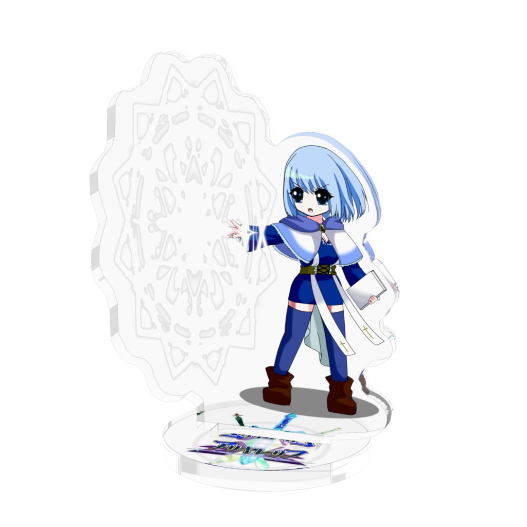 聖職者リユル　戦闘/アクリルフィギュア