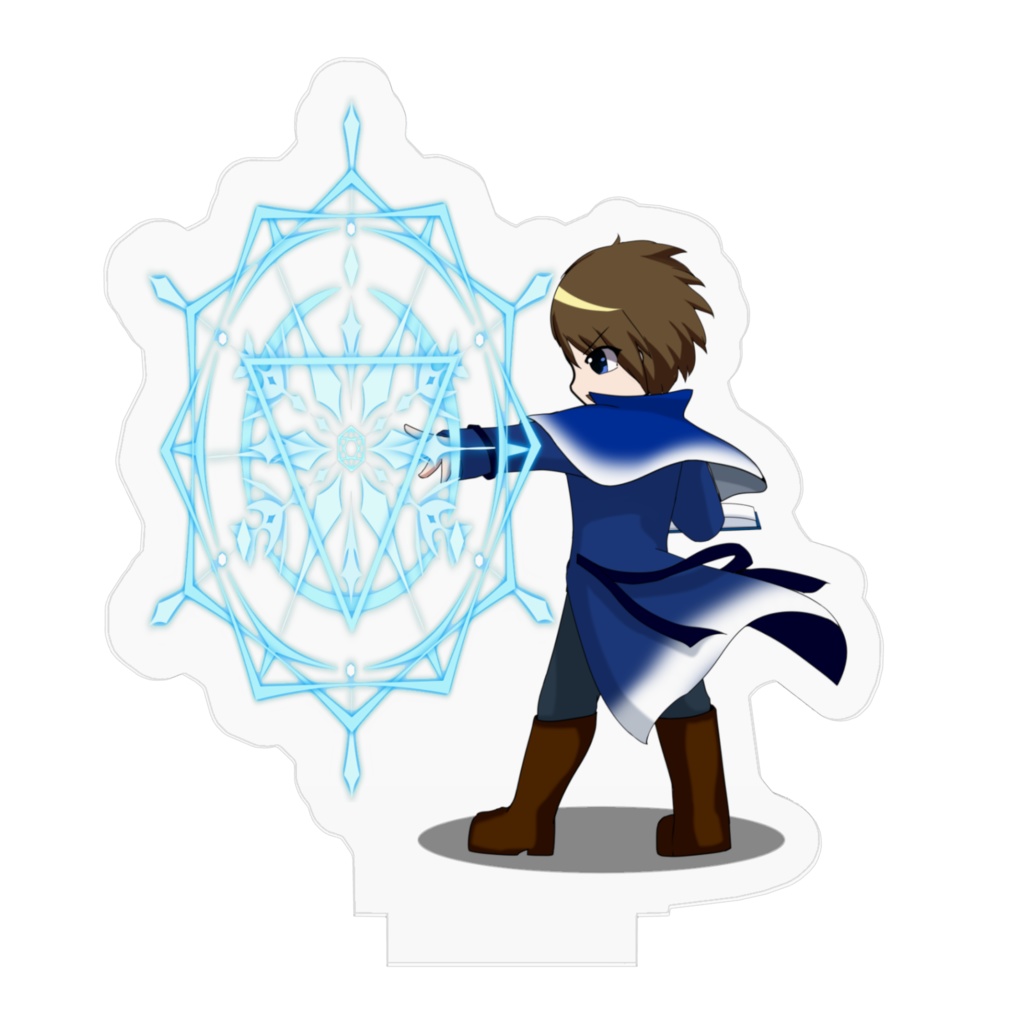 魔道士ユトア 戦闘/アクリルフィギュア