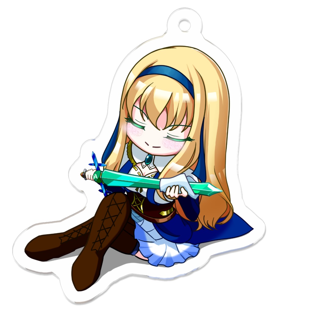 剣士リシア/カウントダウンイラスト
