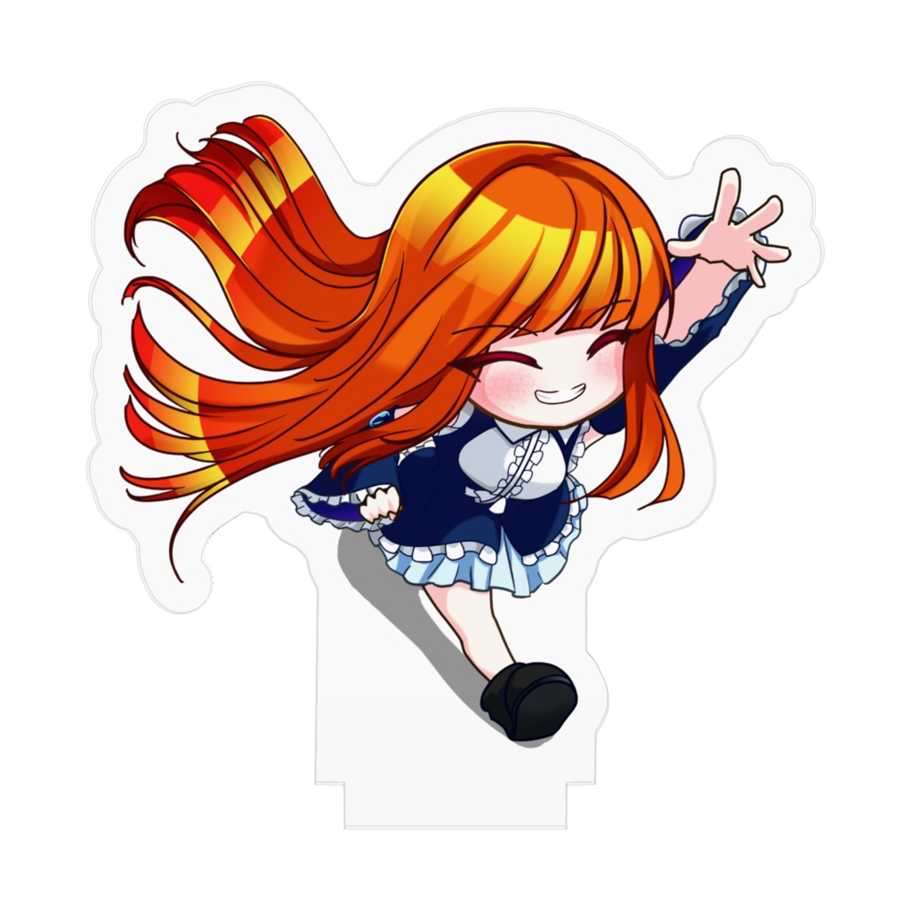 魔道士メナサ・ファーシル/カウントダウンイラスト/アクリルフィギュア