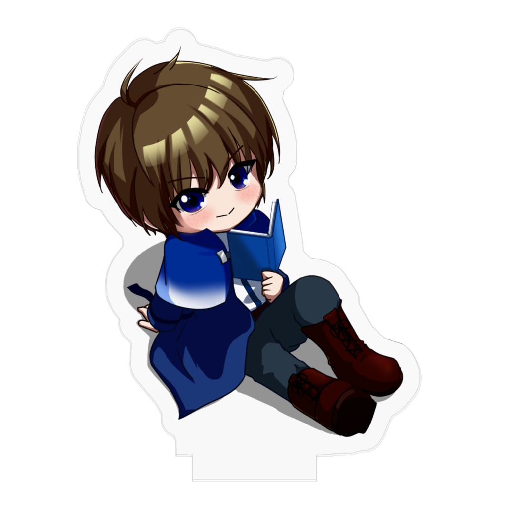 魔道士ユトア/カウントダウンイラスト/アクリルフィギュア