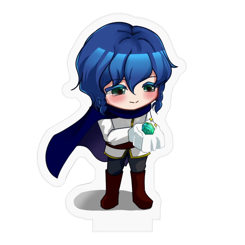 槍士アレスト・ベスハイデン/カウントダウンイラスト/アクリルフィギュア