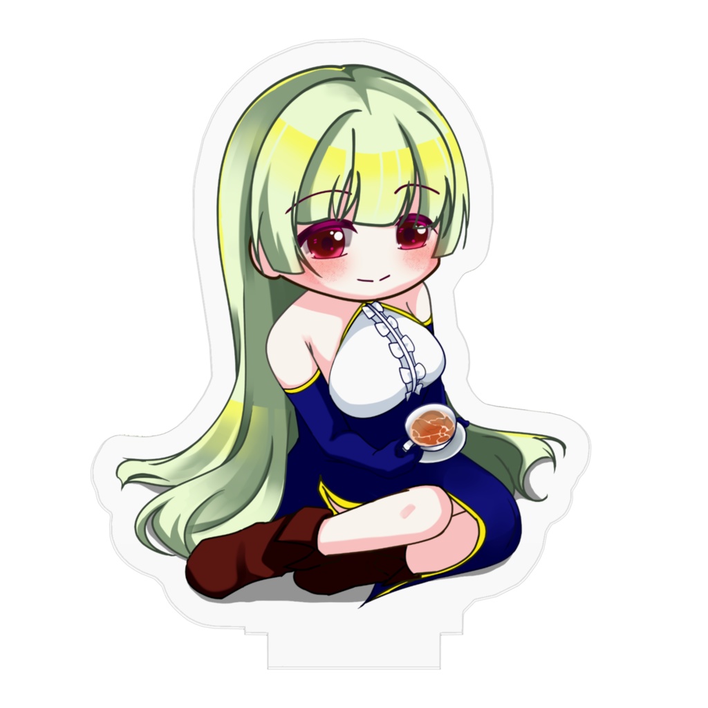 槍士セニア・ジェンティーレ/カウントダウンイラスト/アクリルフィギュア