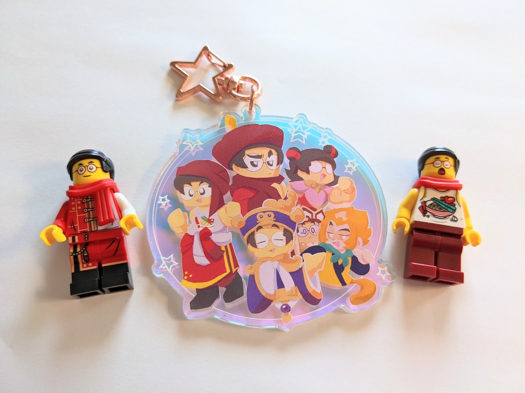 MonkieKid Acrylic key chain: tang モンキーキッド アクリルキーホルダー タンさん