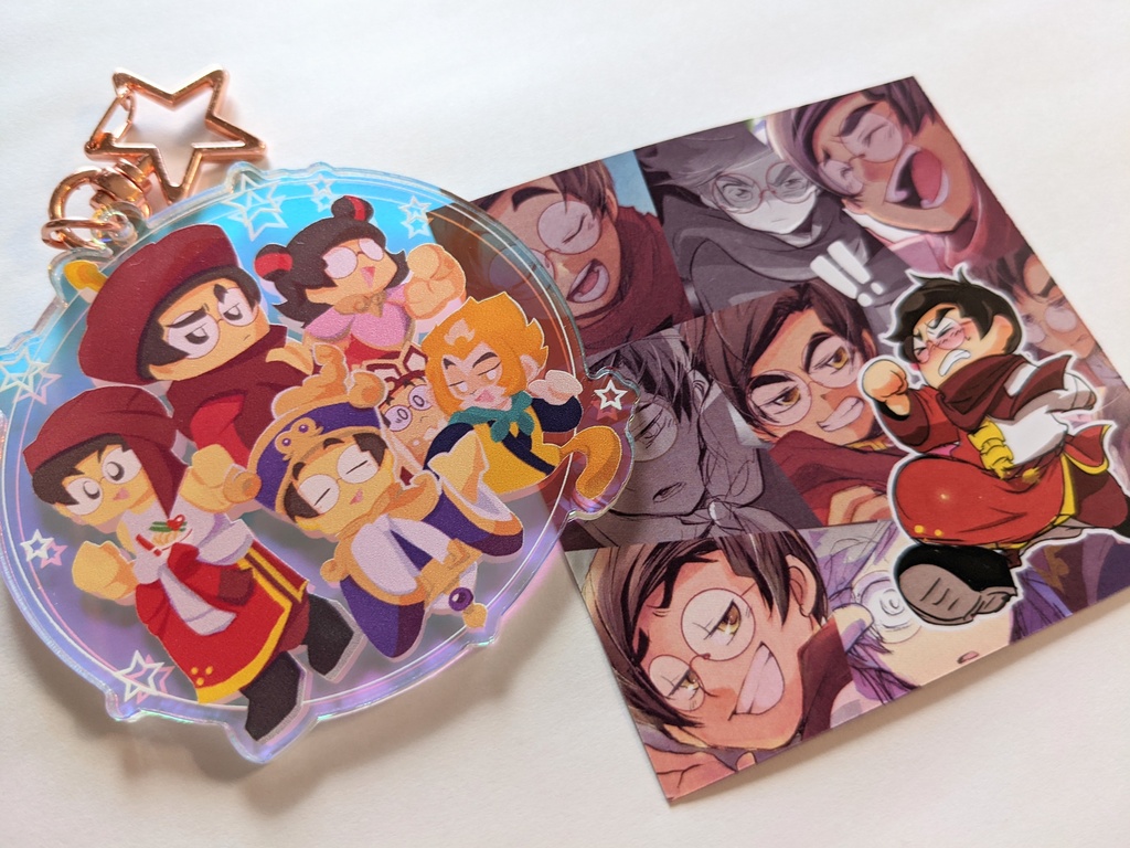 MonkieKid Acrylic key chain: tang モンキーキッド アクリルキーホルダー タンさん