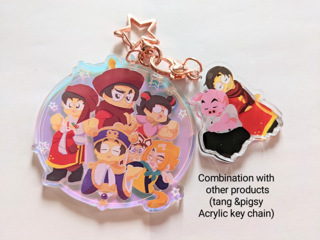 MonkieKid Acrylic key chain: tang モンキーキッド アクリルキーホルダー タンさん