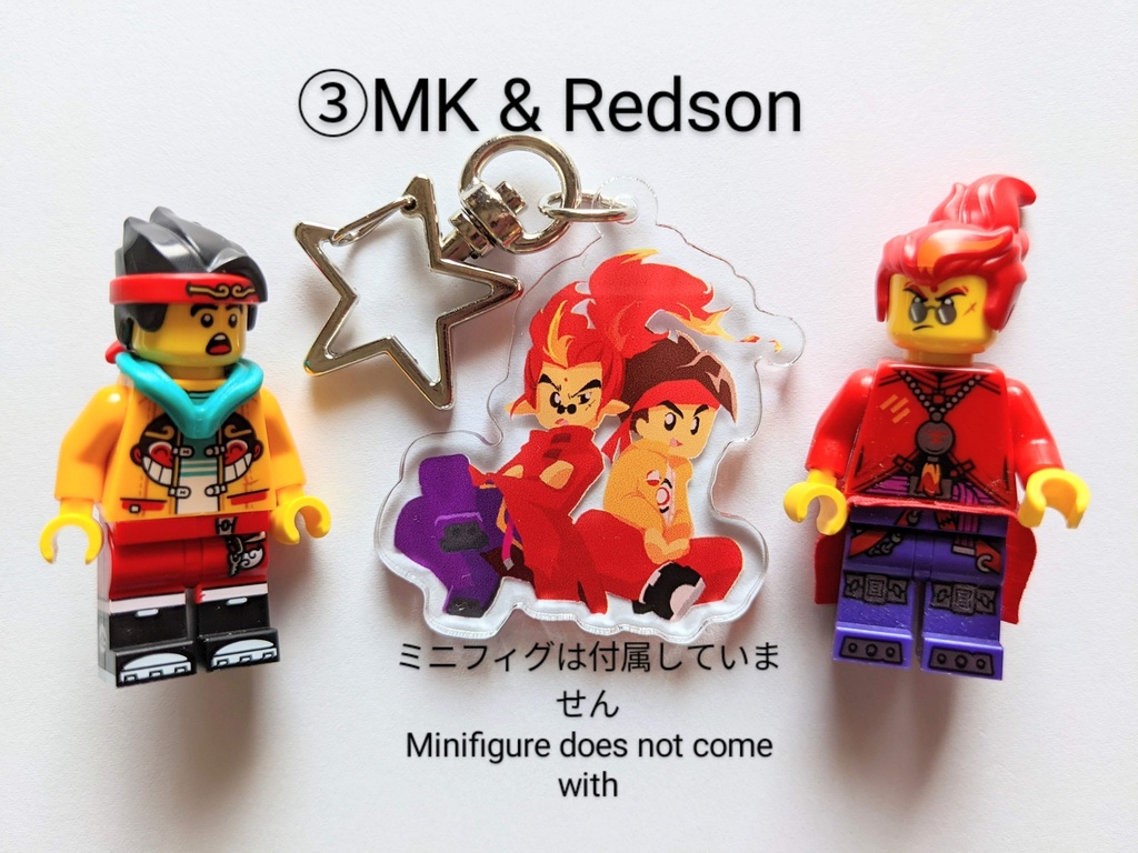 MonkieKid Acrylic keychain モンキーキッド アクリルキーホルダー