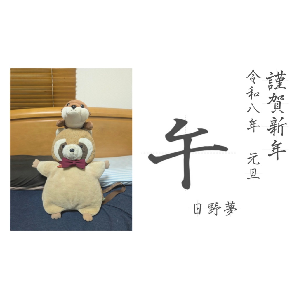 まめぽんの冬休み ICカード