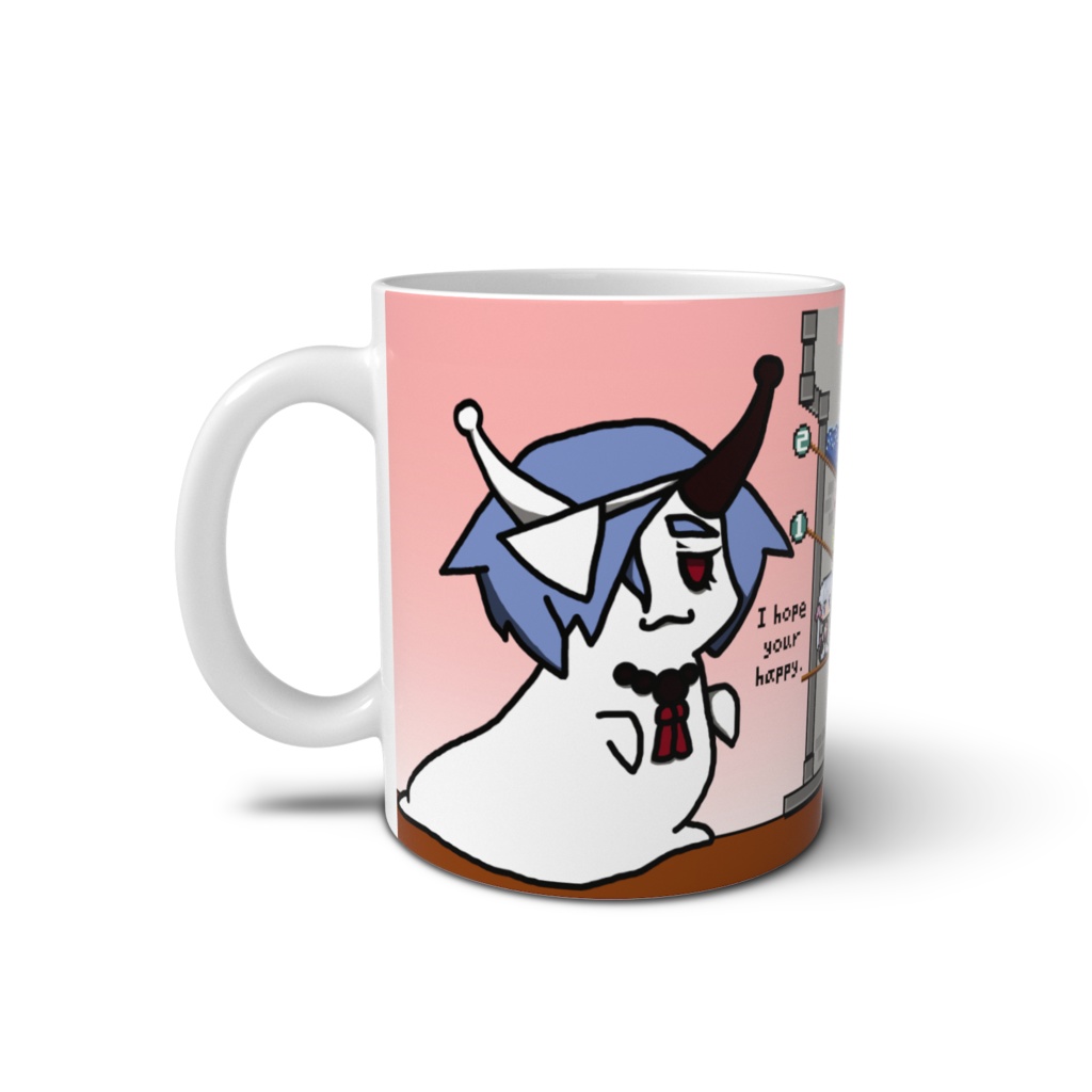 なめくじ馬陸ちゃんマグカップ in つくよみちゃん