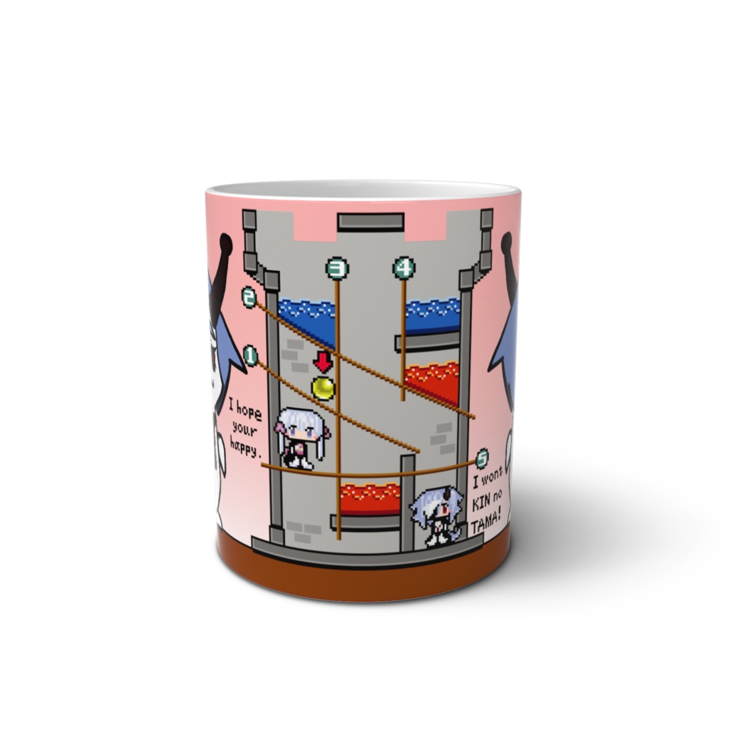 なめくじ馬陸ちゃんマグカップ in つくよみちゃん