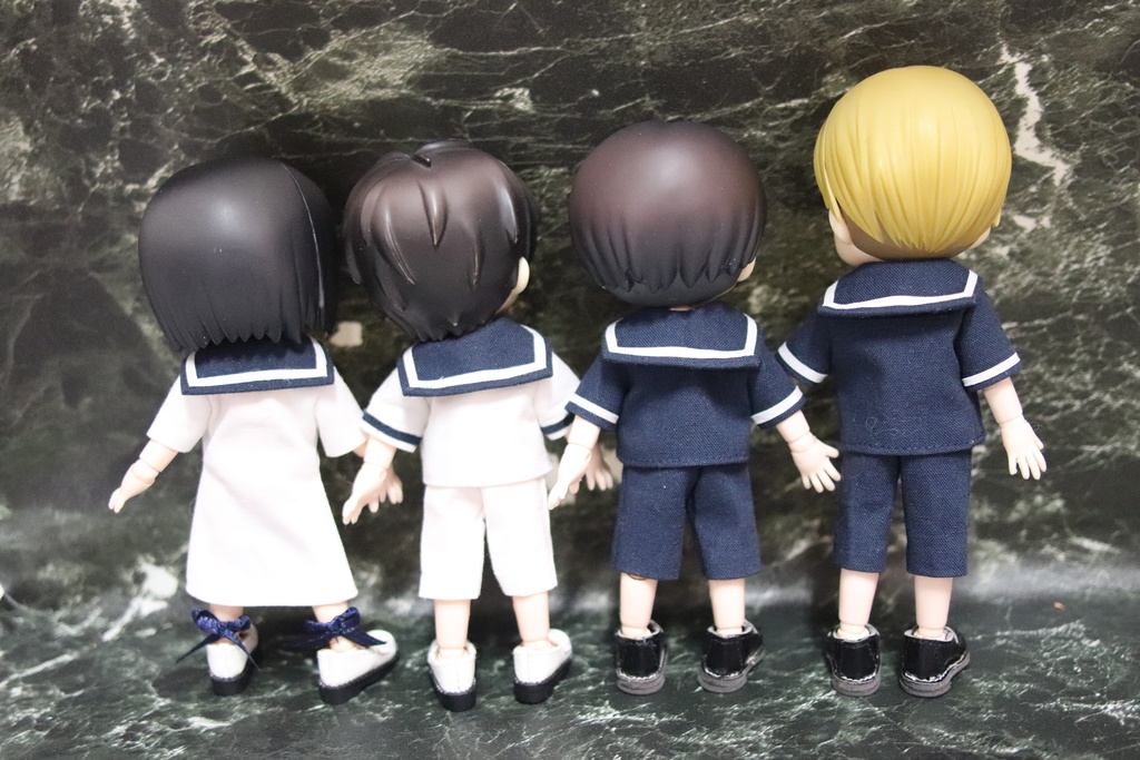 【Boo-8】水兵服/セーラー服 オビツ11