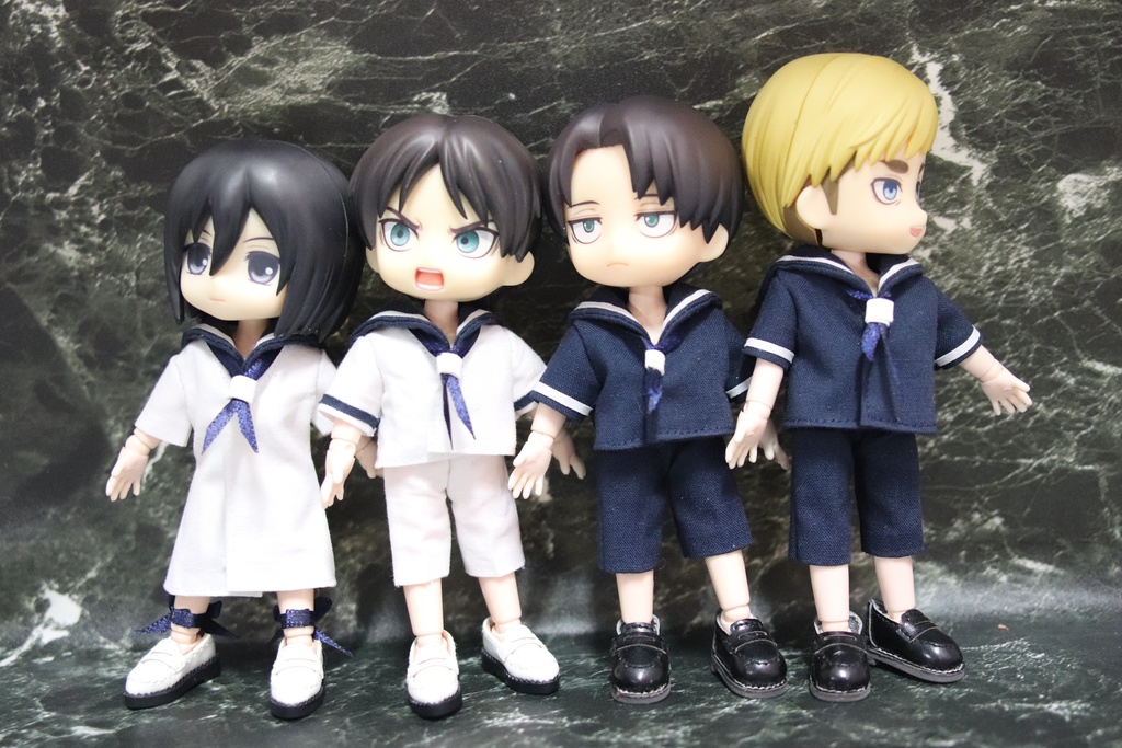 【Boo-8】水兵服/セーラー服 オビツ11