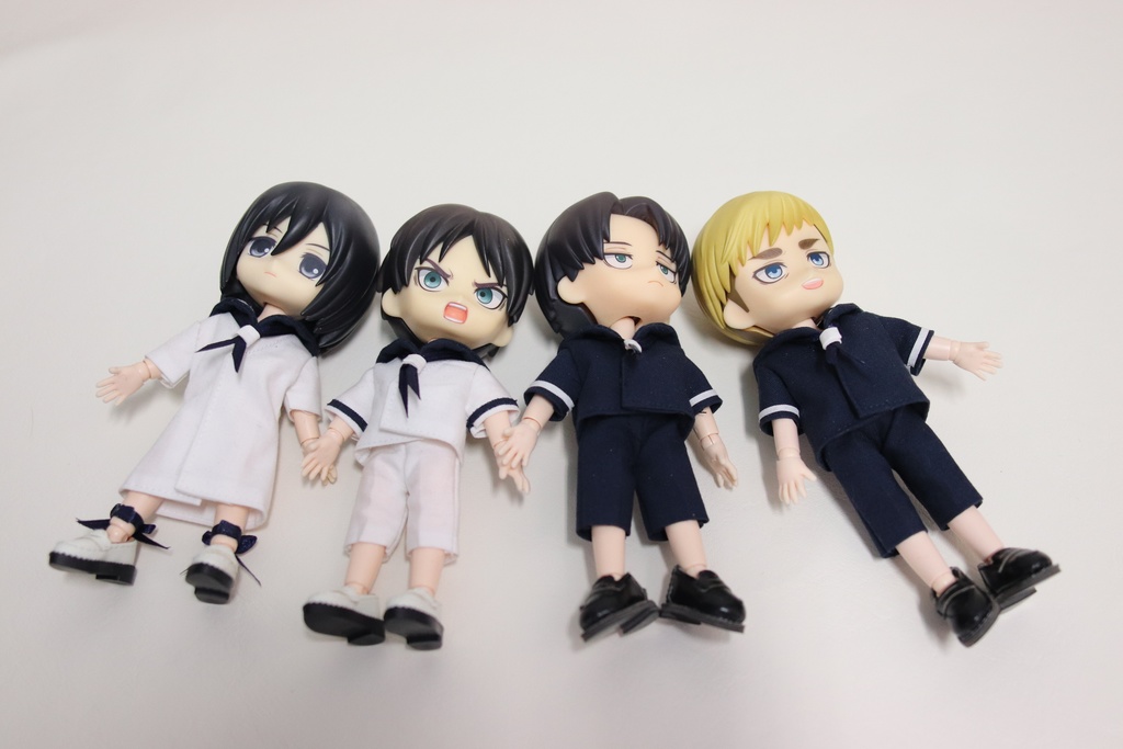 【Boo-8】水兵服/セーラー服 オビツ11