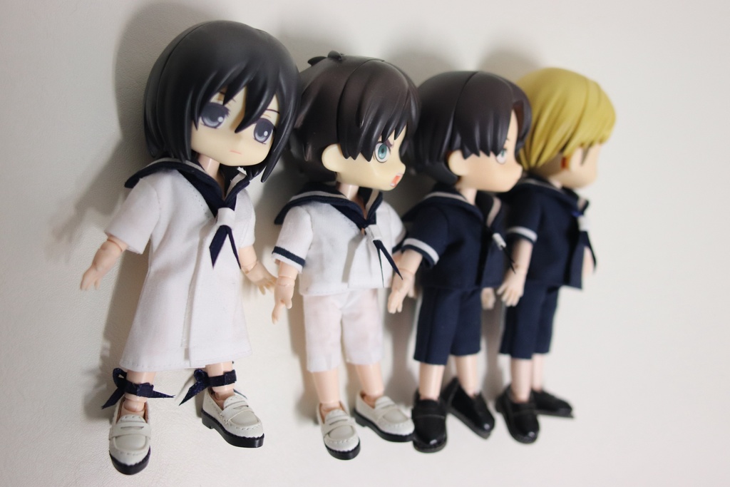 【Boo-8】水兵服/セーラー服 オビツ11