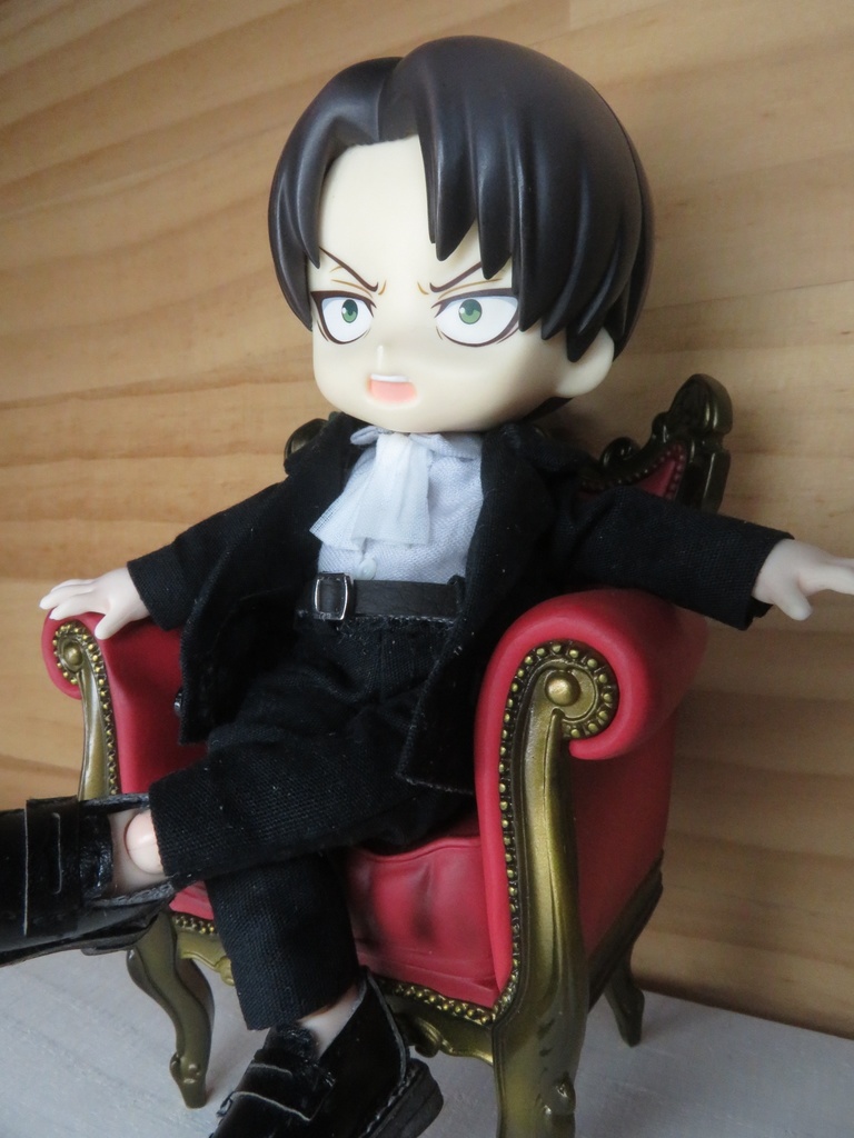 【Boo-11】黒スーツ+クラヴァット