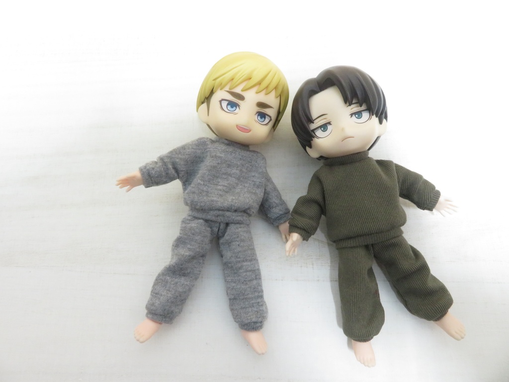 【Boo-16】ニトヴィン:灰色スエット 上下