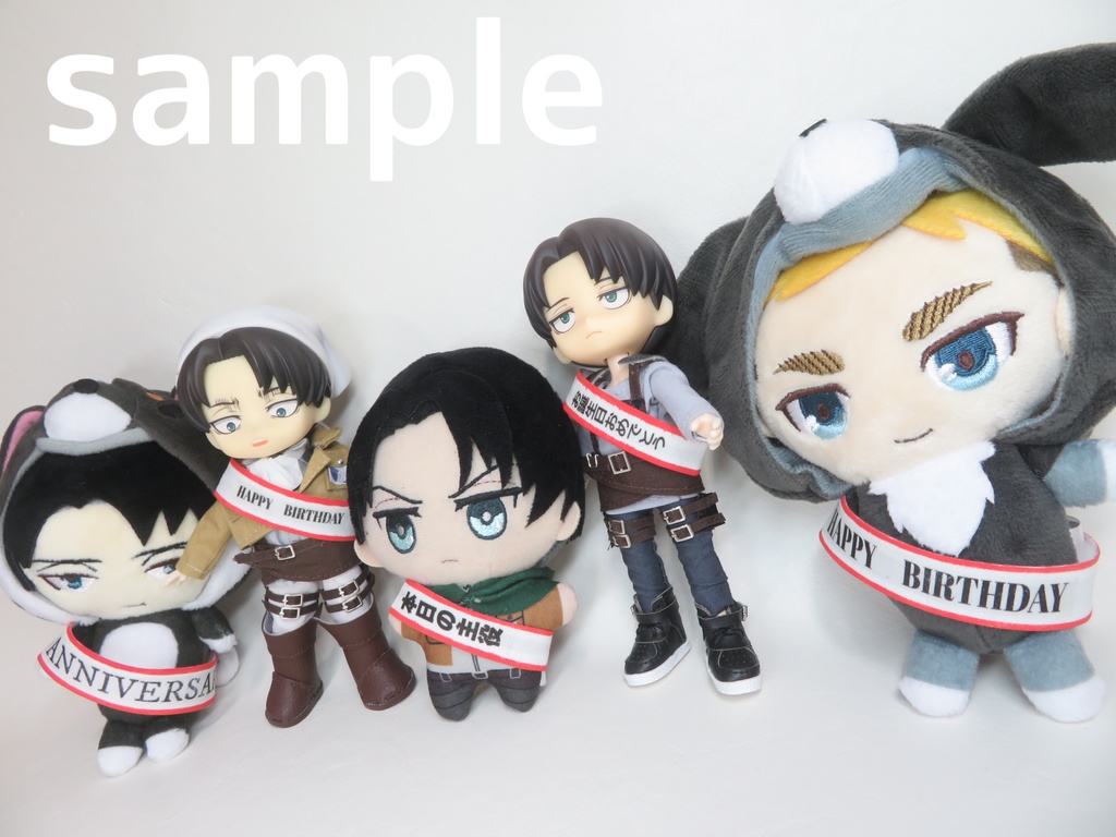 各種 タスキ:オビツ11:figma等