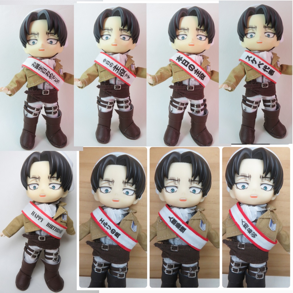 送料無料 いくらから 各種 タスキ：オビツ11：figma等 - 188160 - BOOTH クラフト・布製品