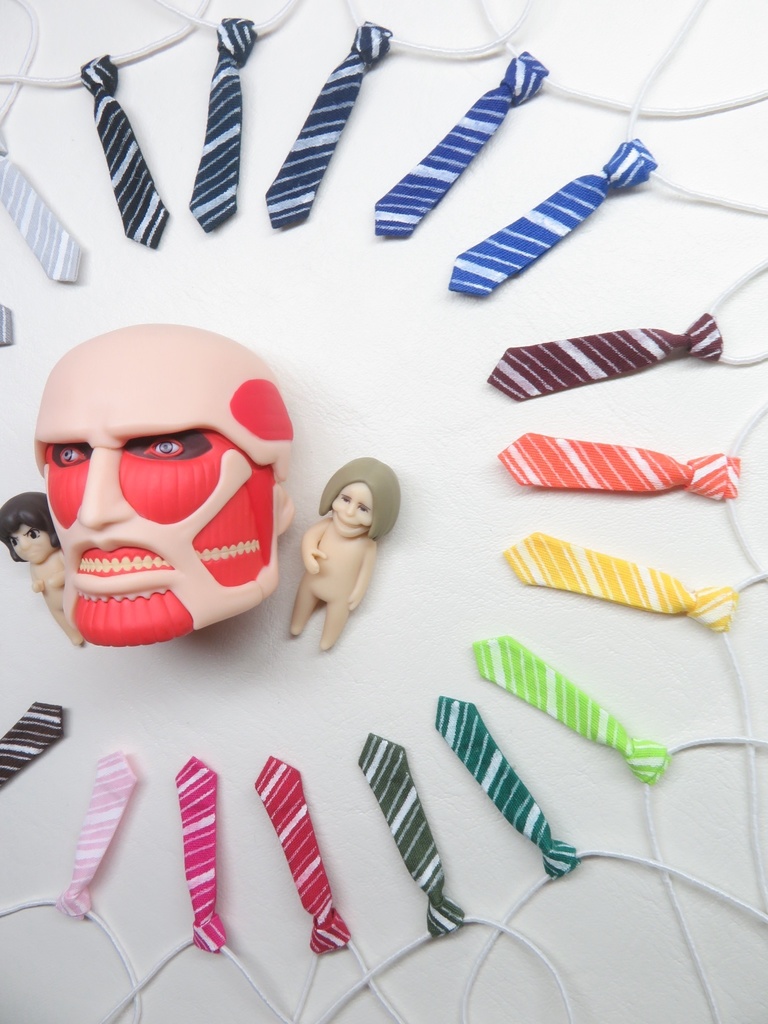 【受注OK】ストライプ柄 ネクタイ:オビツ11 他