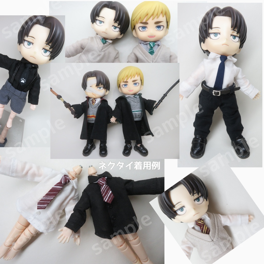 【受注OK】ストライプ柄 ネクタイ:オビツ11 他