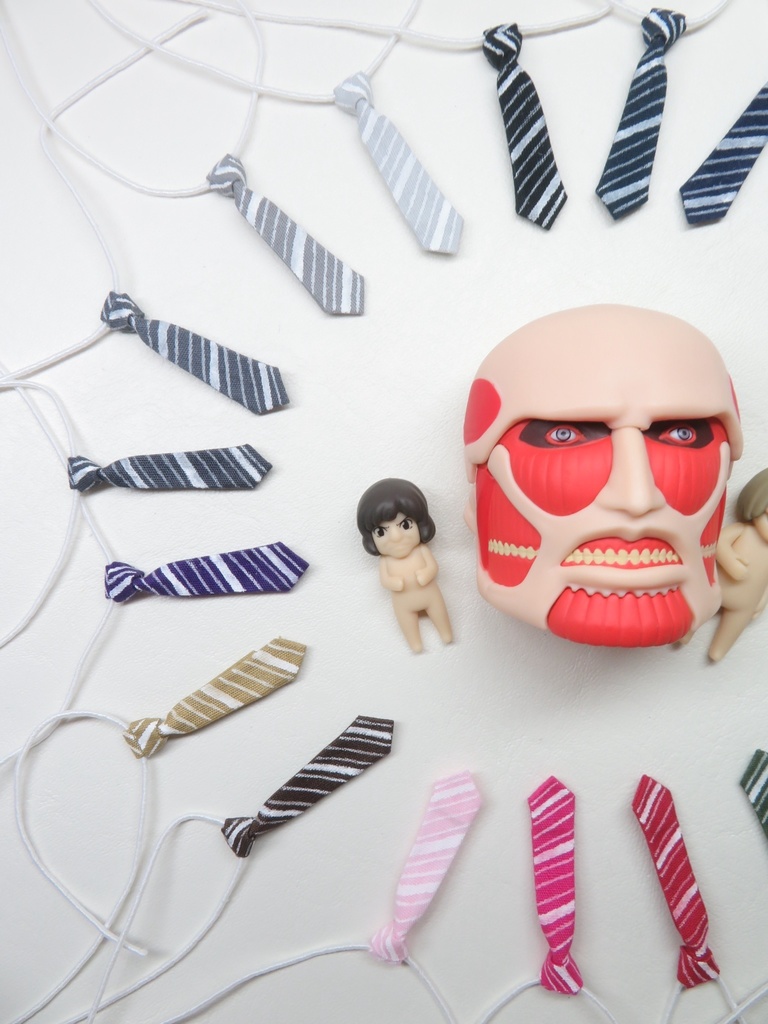 【受注OK】ストライプ柄 ネクタイ:オビツ11 他