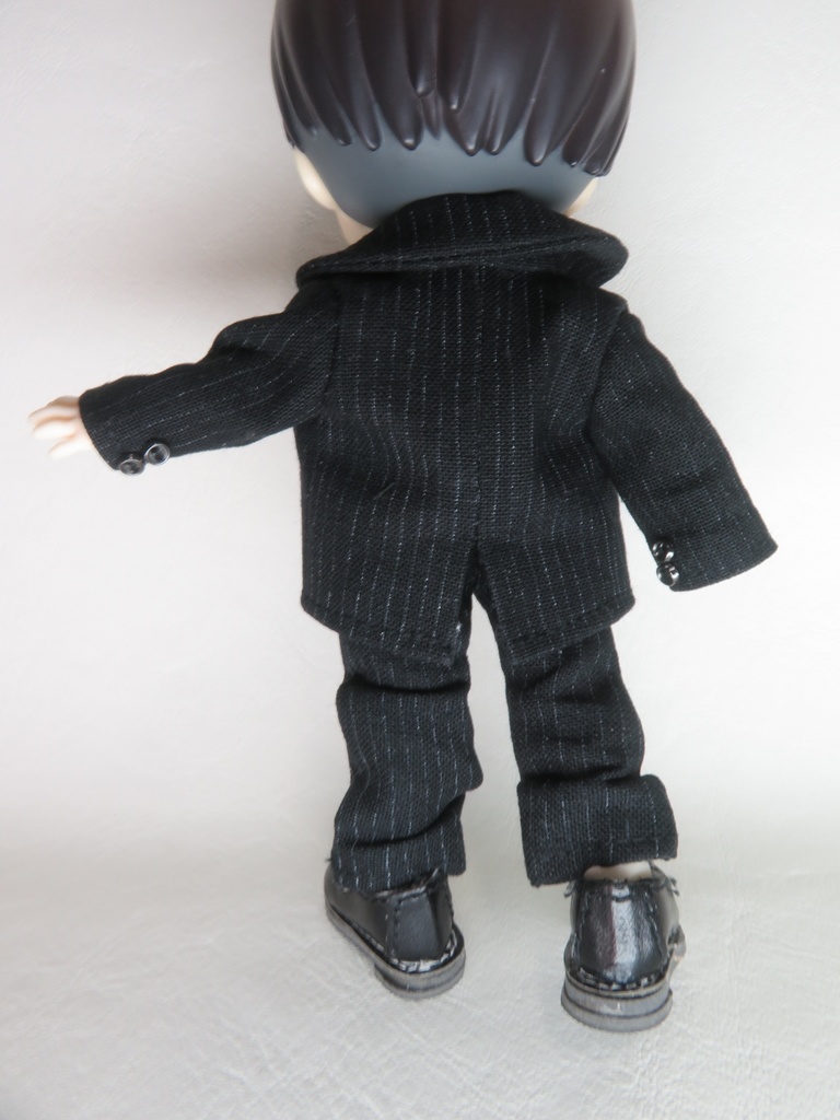 【Boo-31】黒ストライプ/スーツset