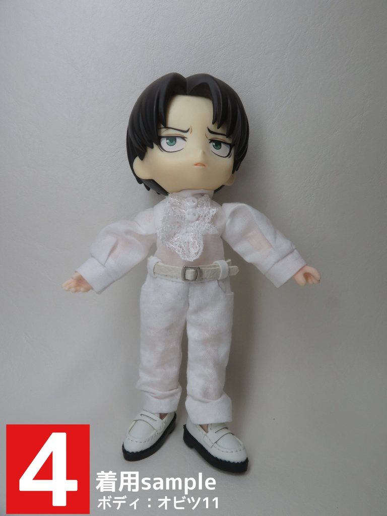 王子様系ブラウス/オビツ11ねんどろいどどーるobitsu11