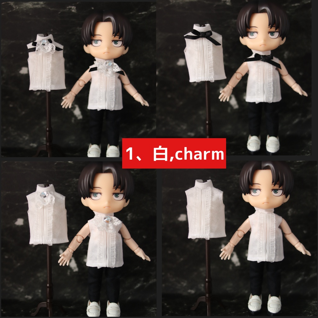 王子様系ブラウス/オビツ11ねんどろいどどーるobitsu11