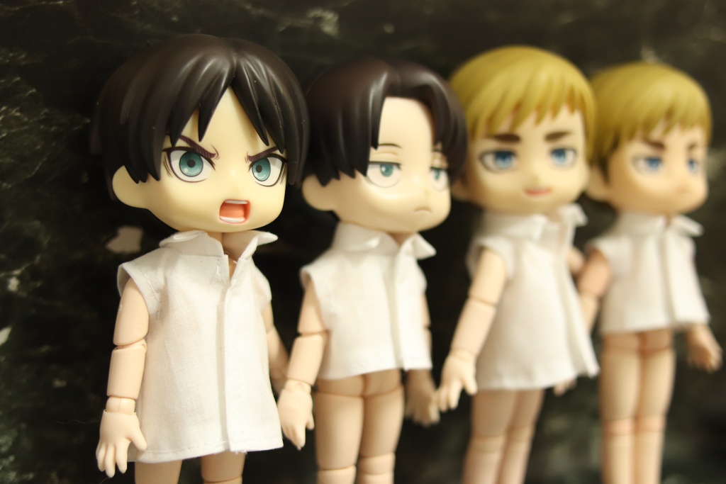 【受注OK】ノースリーブ シャツ_オビツ11 ねんどろいどどーる 身長調整