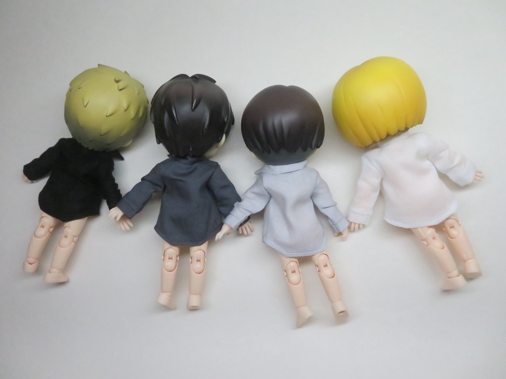 【受注OK】無地Yシャツ:オビツ11_ねんどろいどどーる