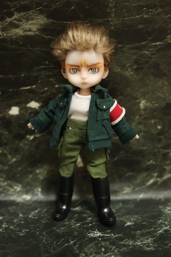画像のドール一式セット/セリアヘッド+オビツ11,ポルコ ガリアード