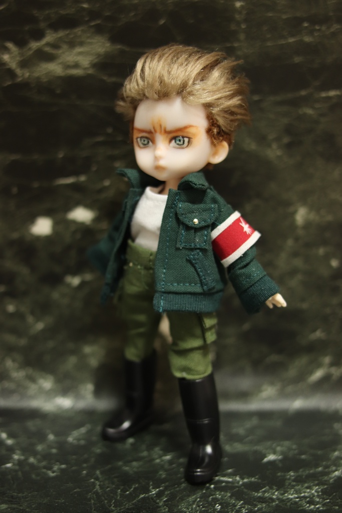 画像のドール一式セット/セリアヘッド+オビツ11,ポルコ ガリアード